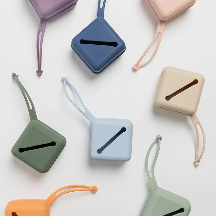 BIBS Pacifier Cases - Pumpkin - Bubbadue