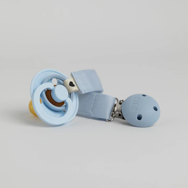 BIBS Pacifier Clip Ribbon - Sand - Bubbadue