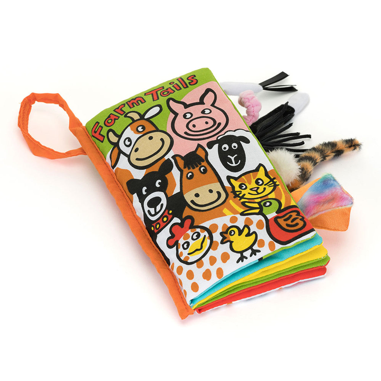 Farm Tails Soft Activity Book - Jellycat
