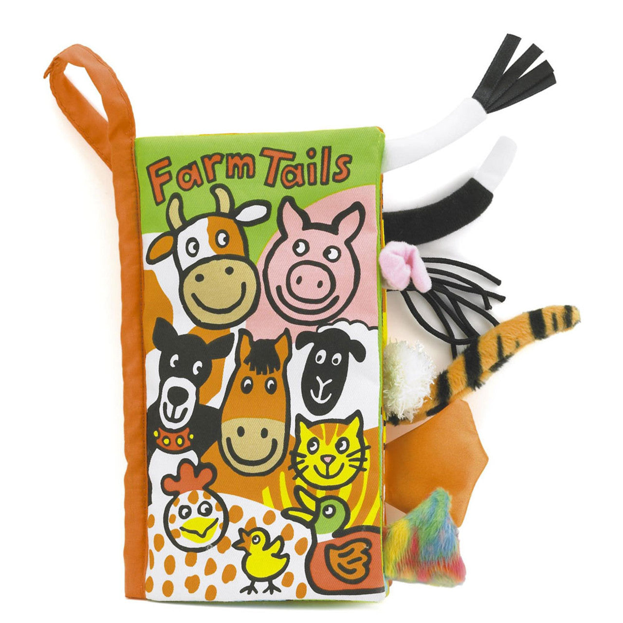 Farm Tails Soft Activity Book - Jellycat