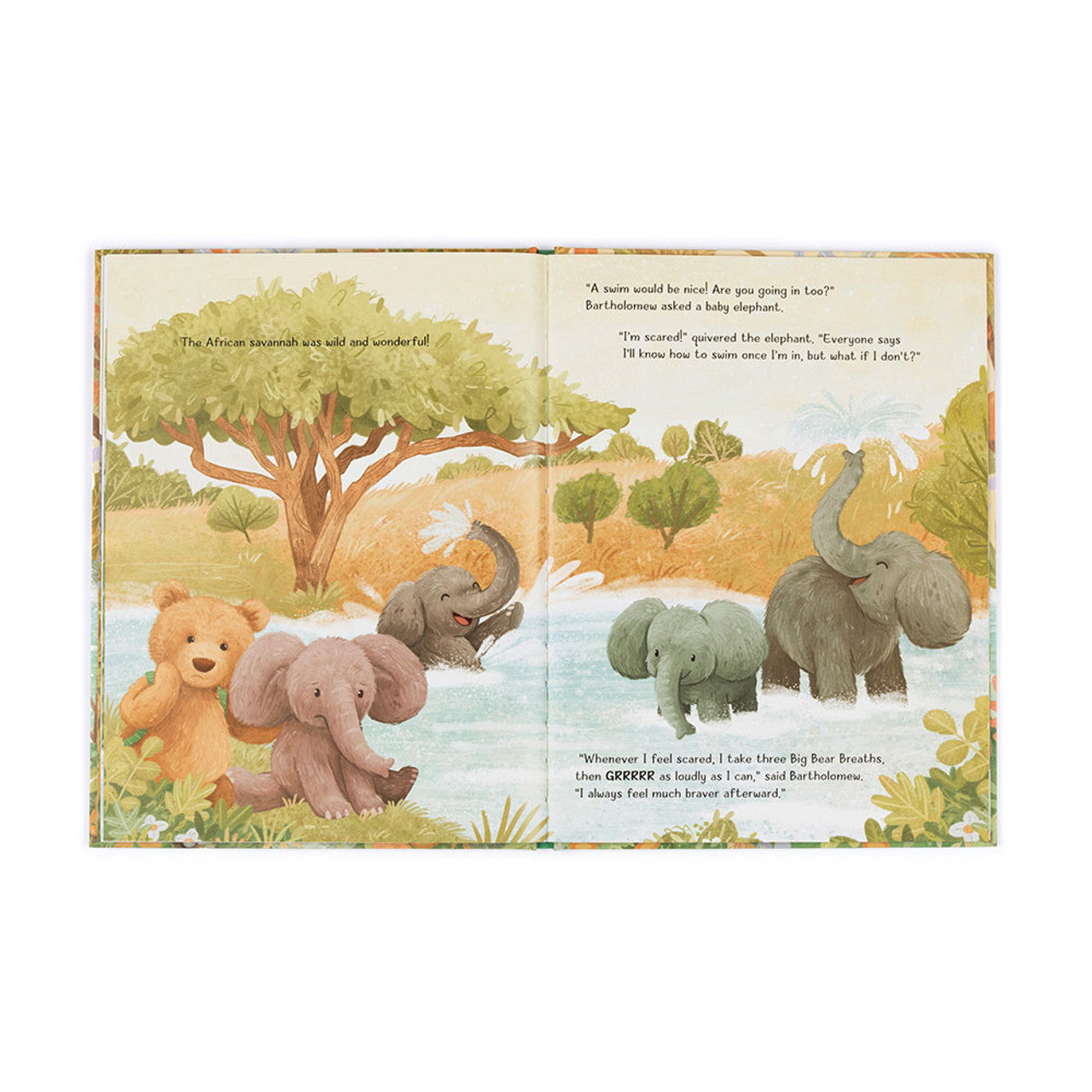 It's a Big World Bartholomew Board Book - Jellycat - Bubbadue