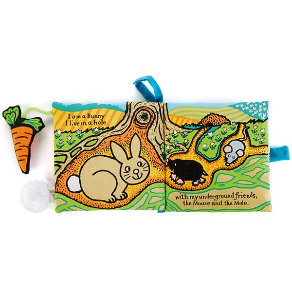 I Am a Bunny Soft Book - Jellycat - Bubbadue