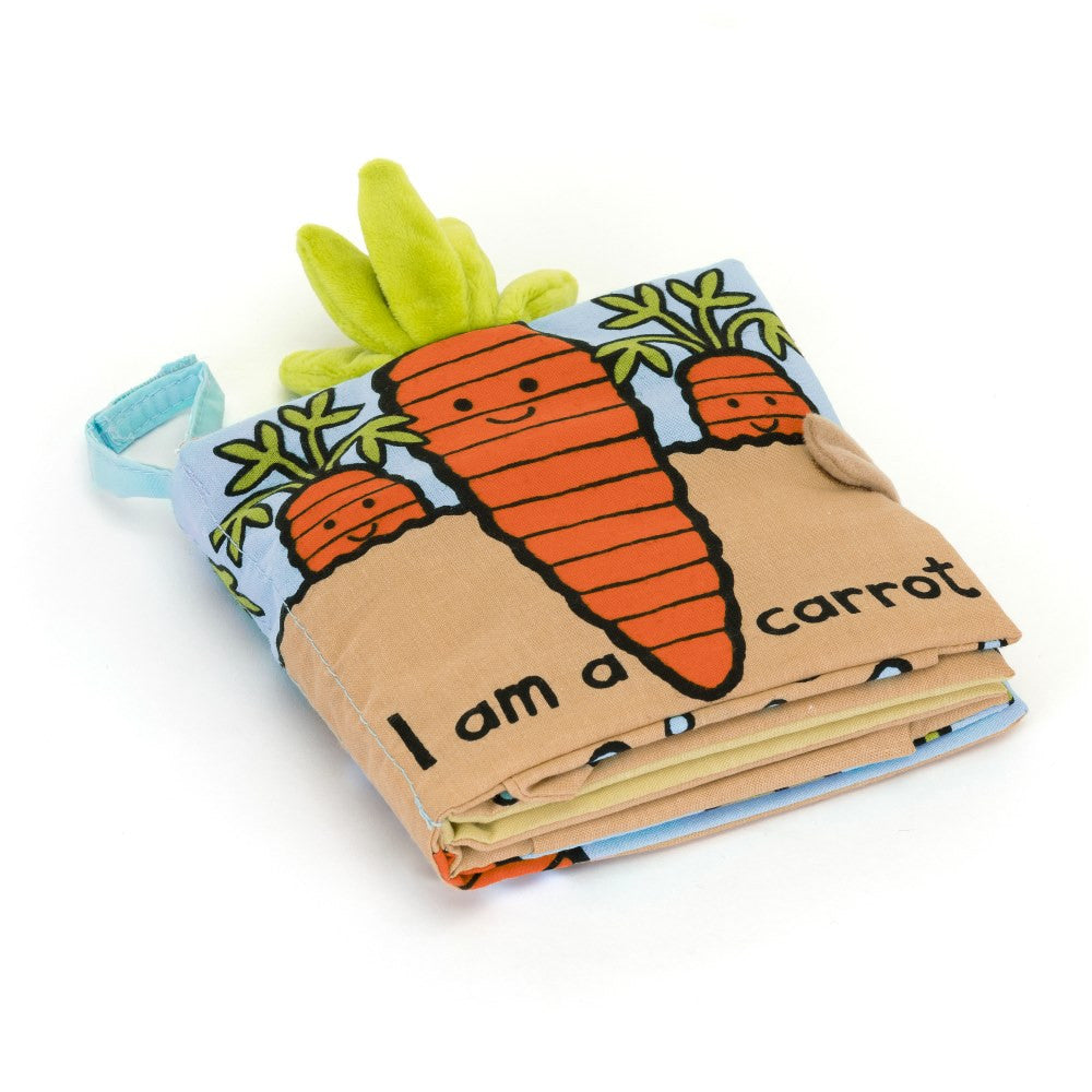 Carrot Soft Book - Jellycat - Bubbadue
