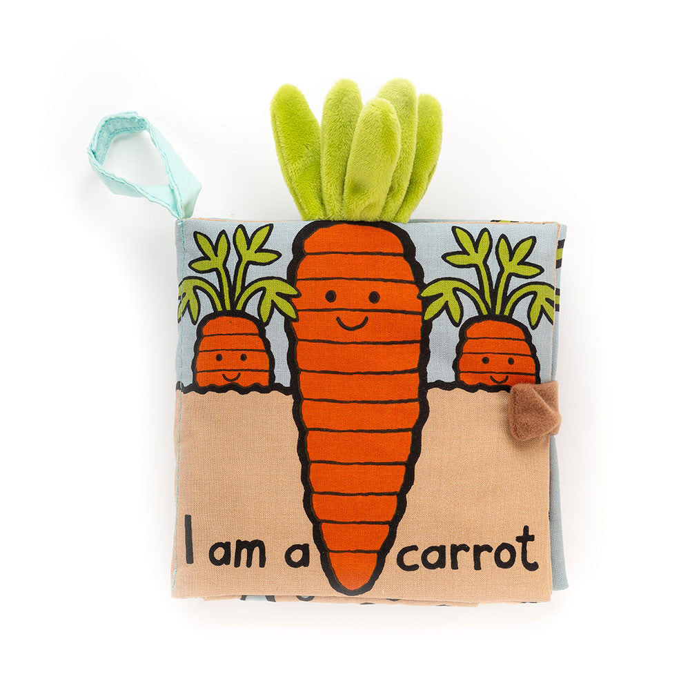 Carrot Soft Book - Jellycat - Bubbadue