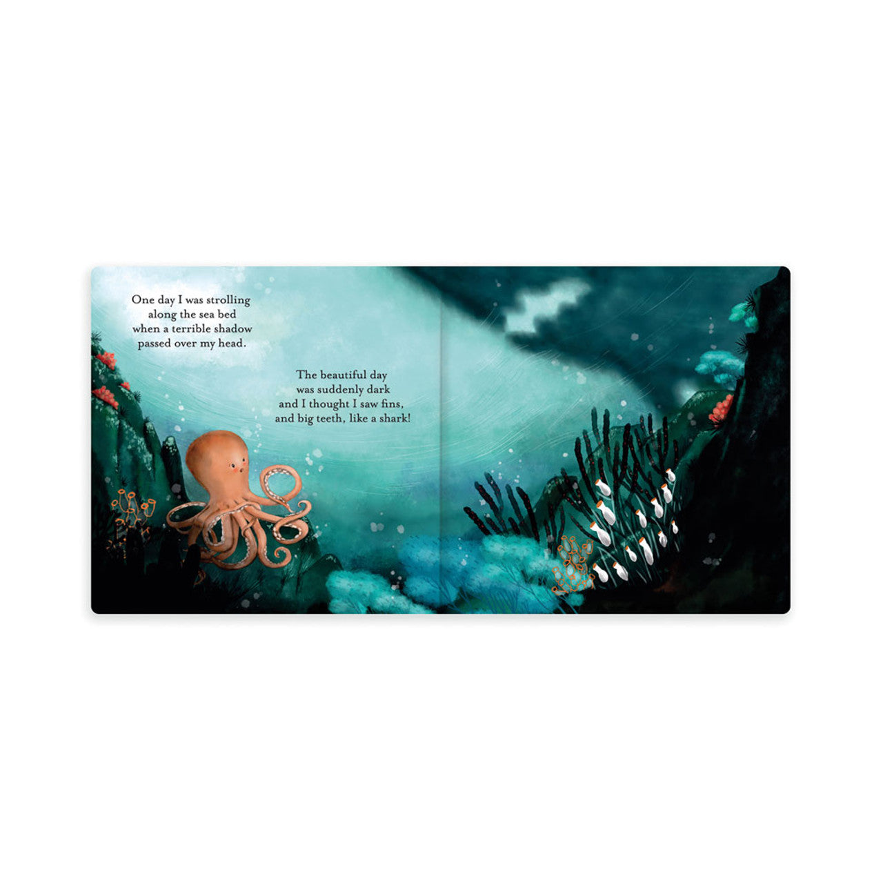 Odell, The Fearless Octopus Board Book - Jellycat - Bubbadue