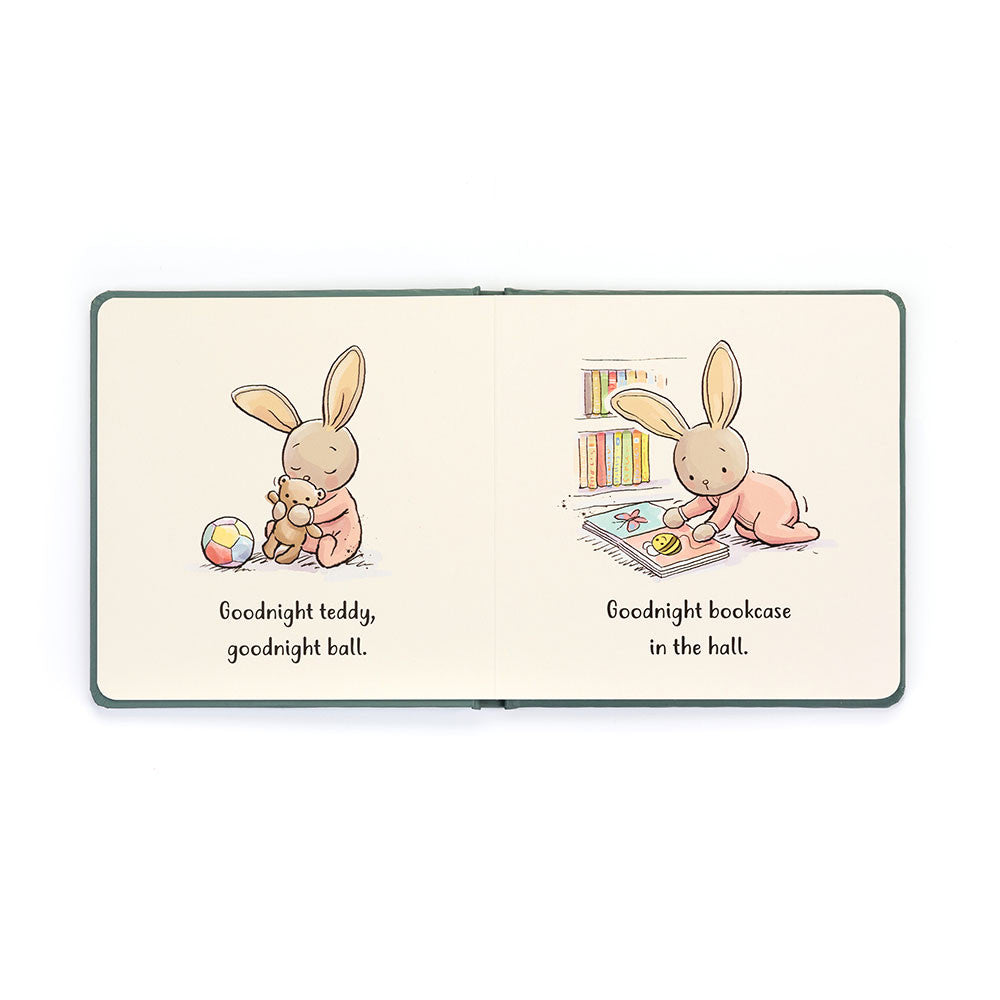 Goodnight Bunny Board Book - Jellycat