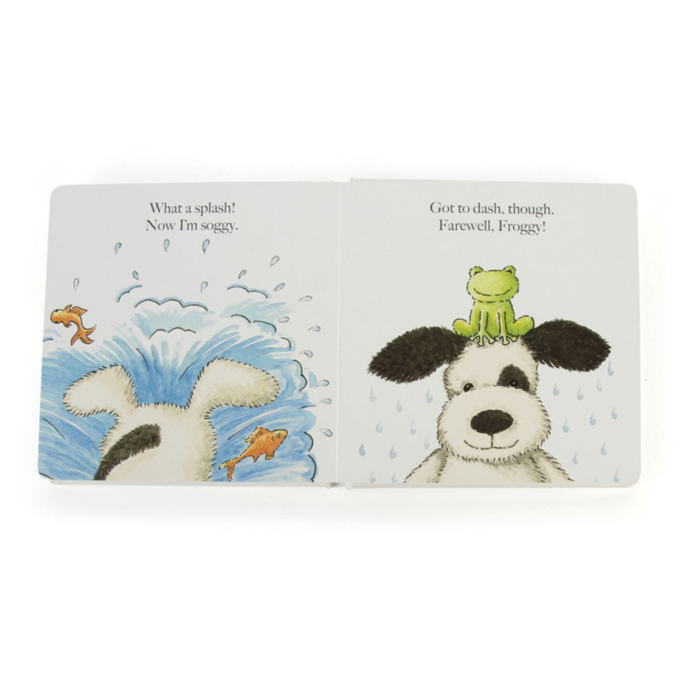 Puppy Makes Mischief Board Book- Jellycat - Bubbadue