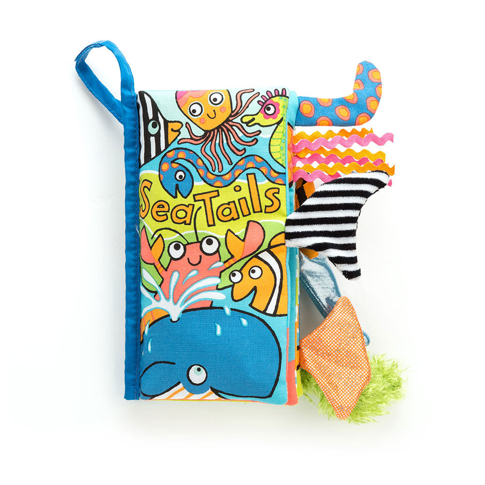 Sea Tails Soft Book - Jellycat - Bubbadue