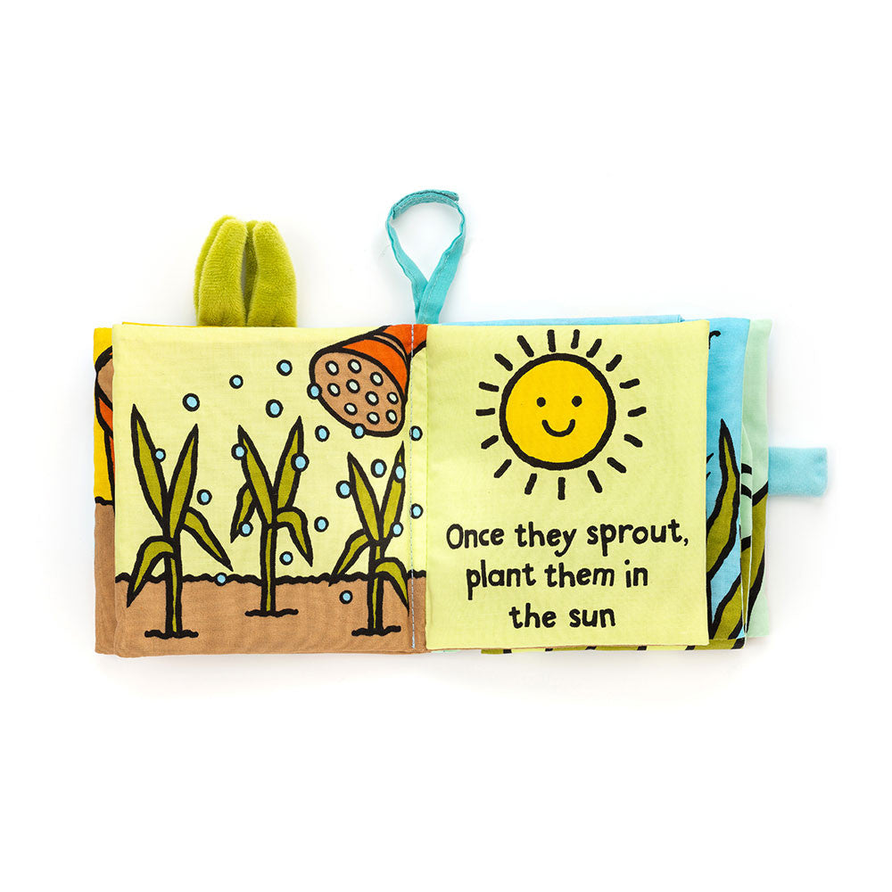 Sweetcorn Soft Book - Jellycat - Bubbadue
