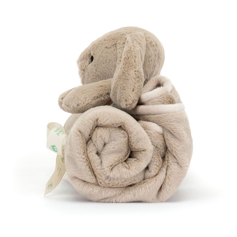 Bashful Beige Bunny Blankie - Jellycat - Bubbadue