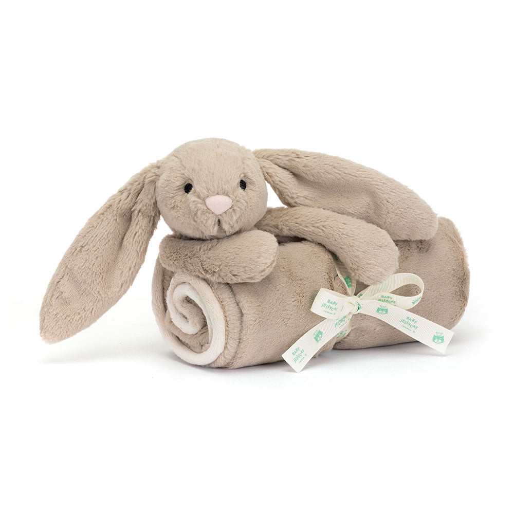 Bashful Beige Bunny Blankie - Jellycat - Bubbadue