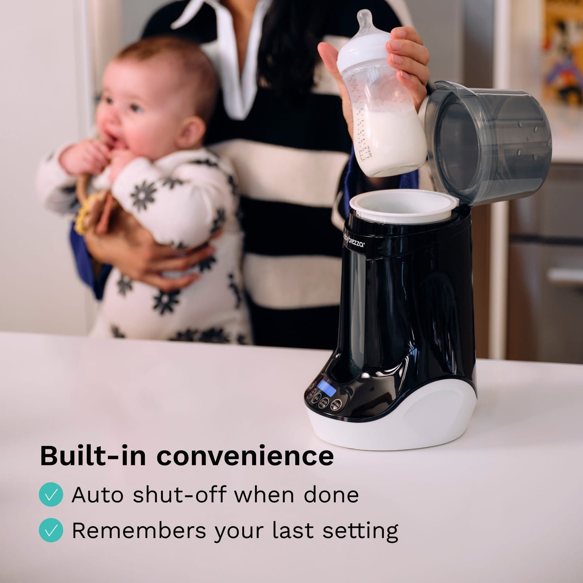 Baby Brezza warmer baby food jars