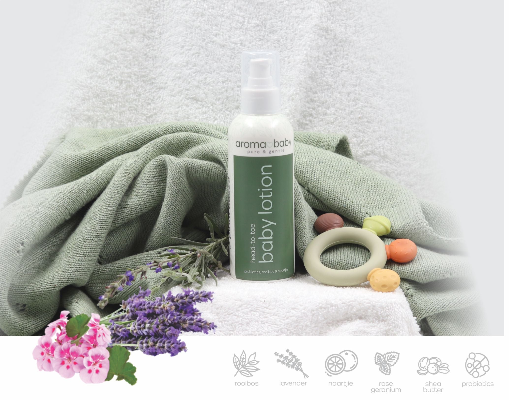 Aroma Baby Baby Lotion lifestyle