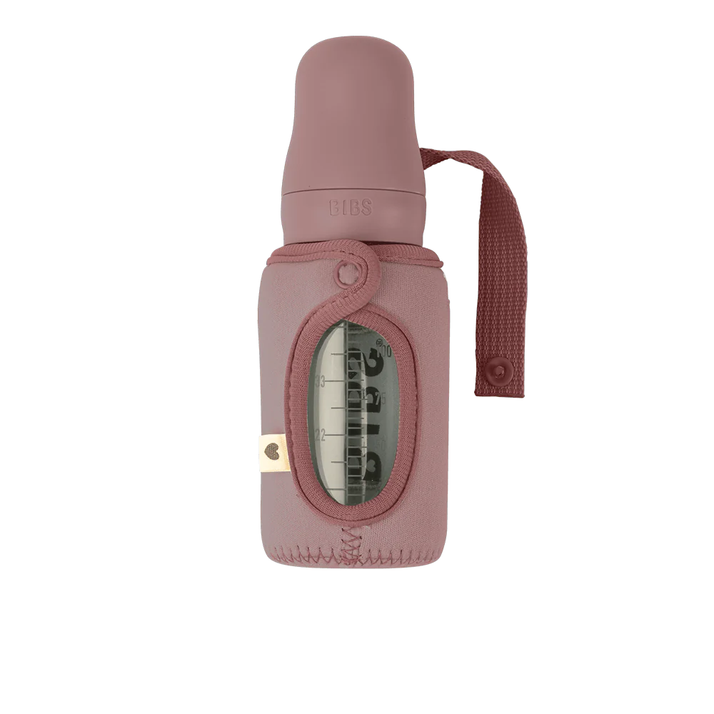 BIBS Baby Bottle Sleeve Small 110ml - Woodchuck - Bubbadue
