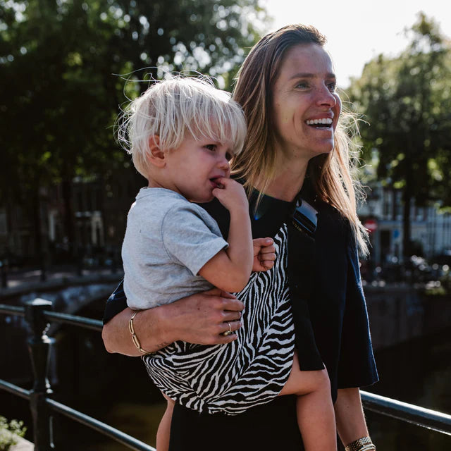 Wild Ride Toddler Carrier Black Zebra