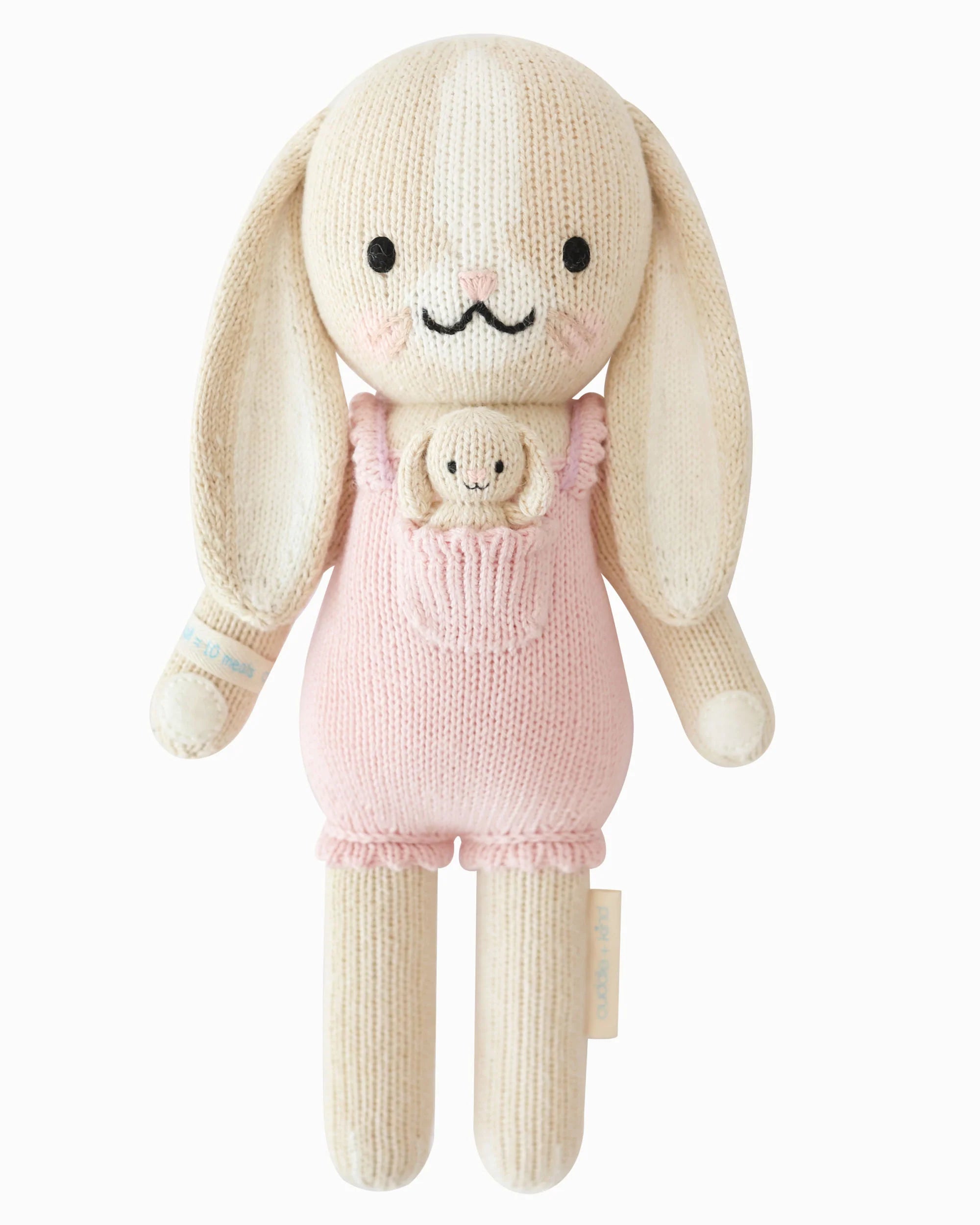 Briar the Bunny (Peony Pink) - Cuddle + Kind - Bubbadue