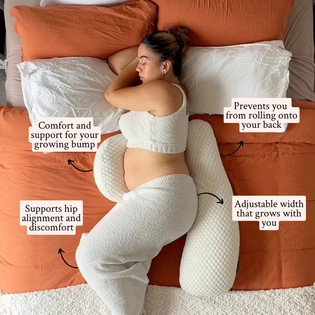 Sleepybelly Pregnancy Pillow - Nude (Baby Pink)