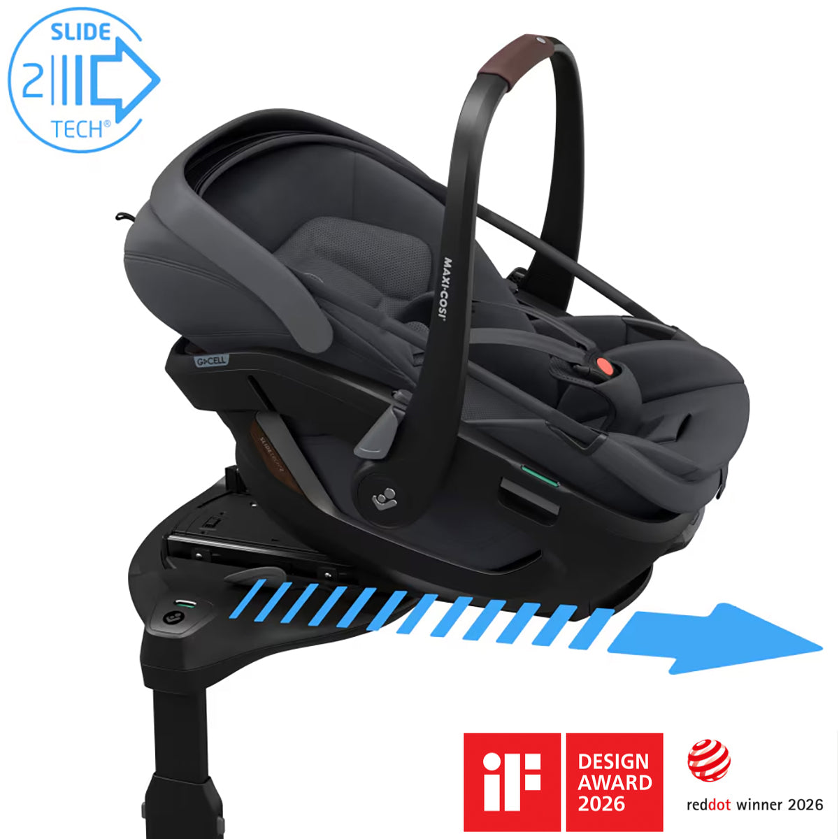 Maxi Cosi Coral Slide Pro - Moon Graphite