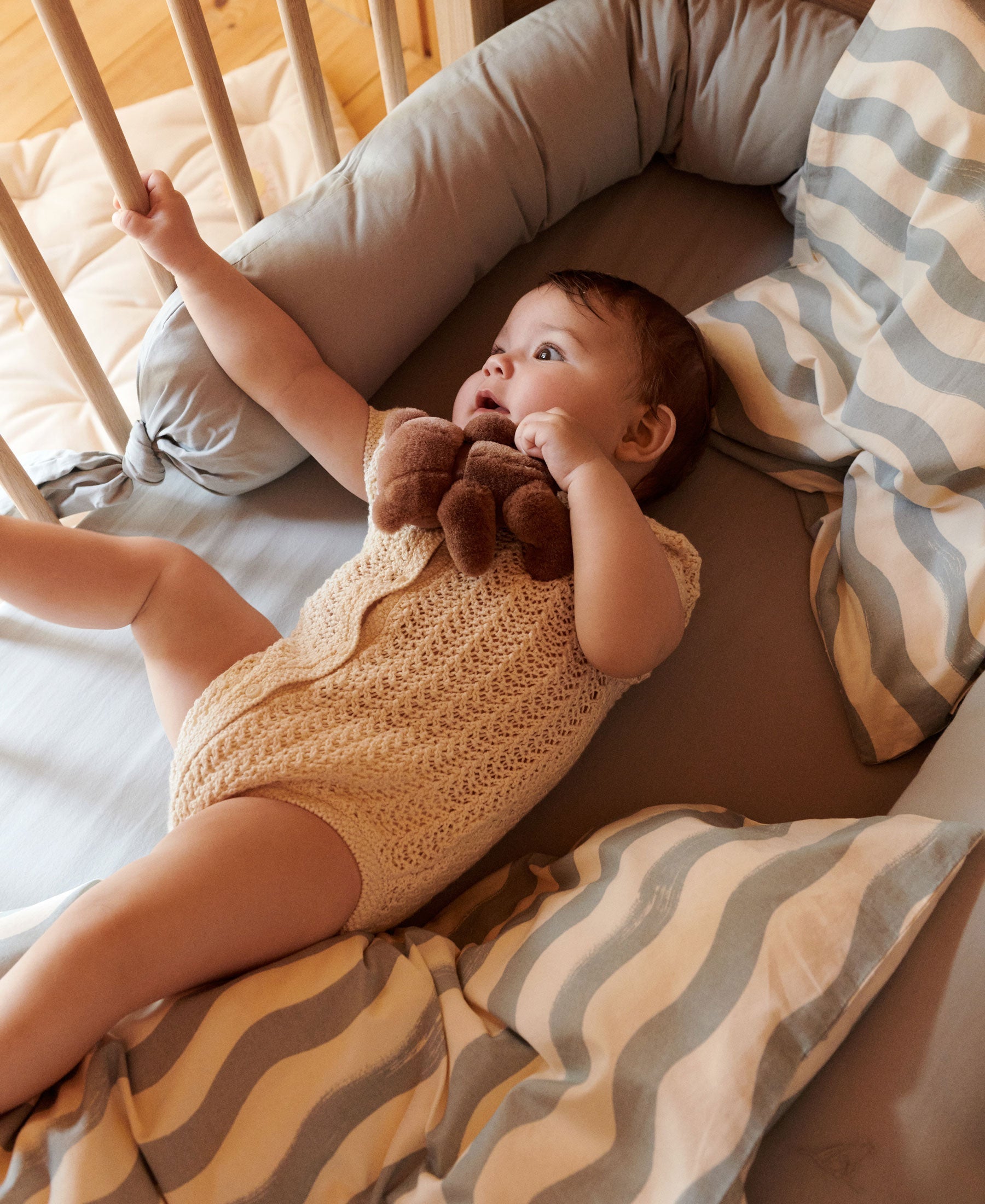 Bee Baby Bedding, Waves - Bubbadue