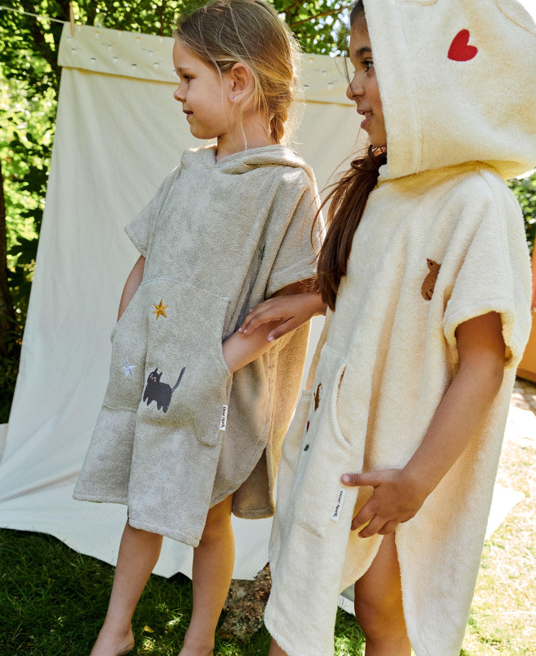 Puk Bath Poncho, Moon Cat - Bubbadue