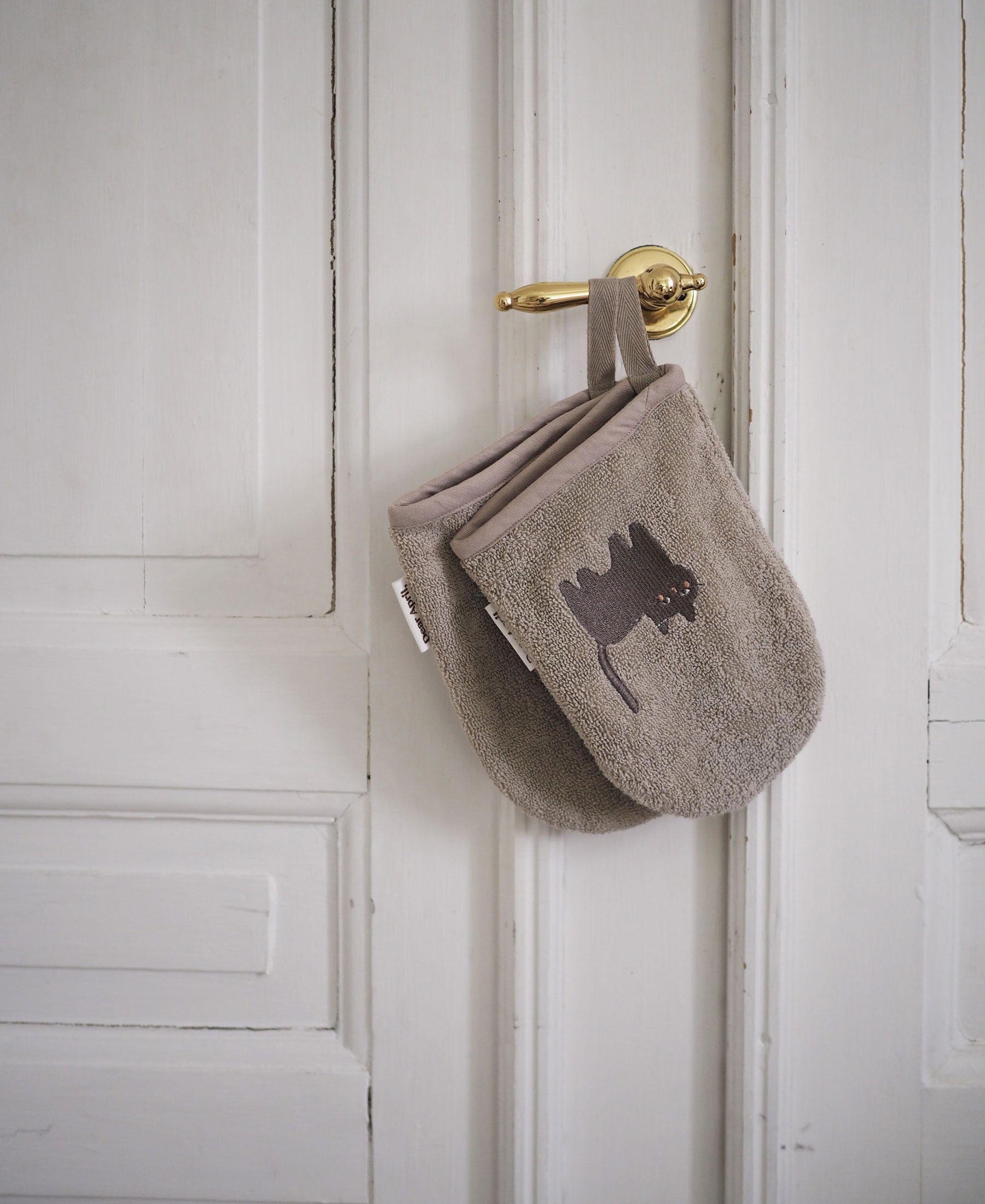 Paw Bath Gloves, Moon Cat - Bubbadue