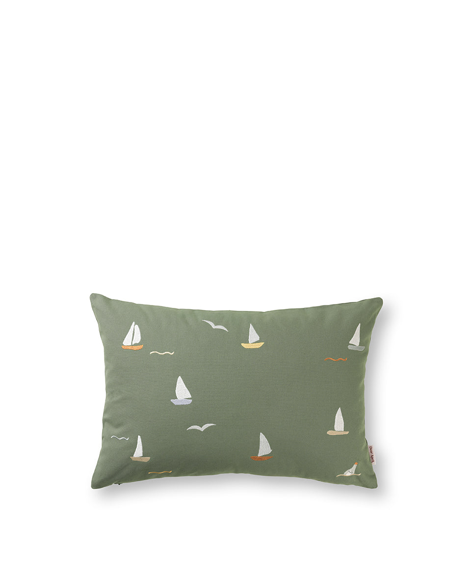 Cinna Cushion, Sailboats - Bubbadue