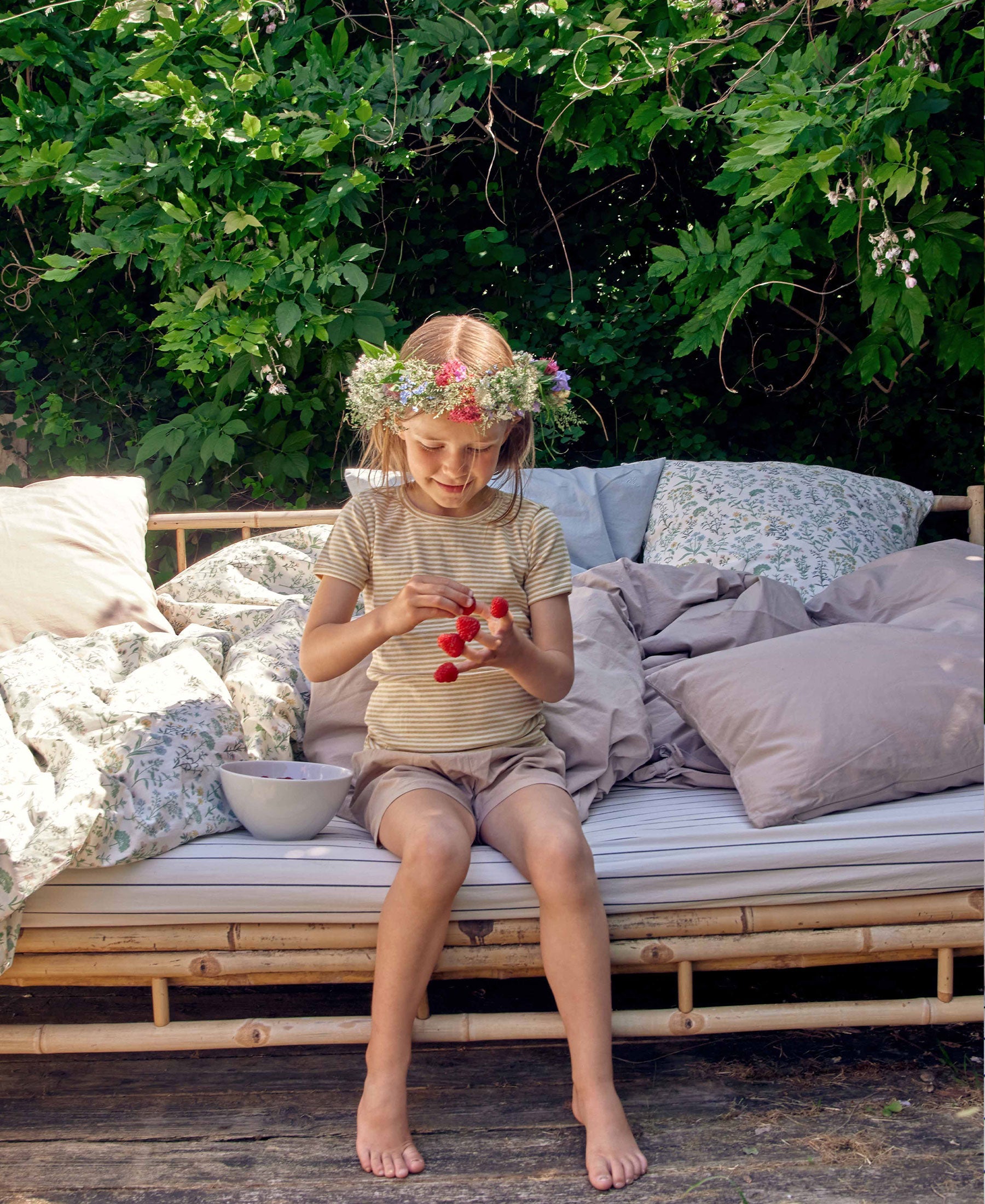 Asta Adult Bedding, Summer Flowers - Bubbadue