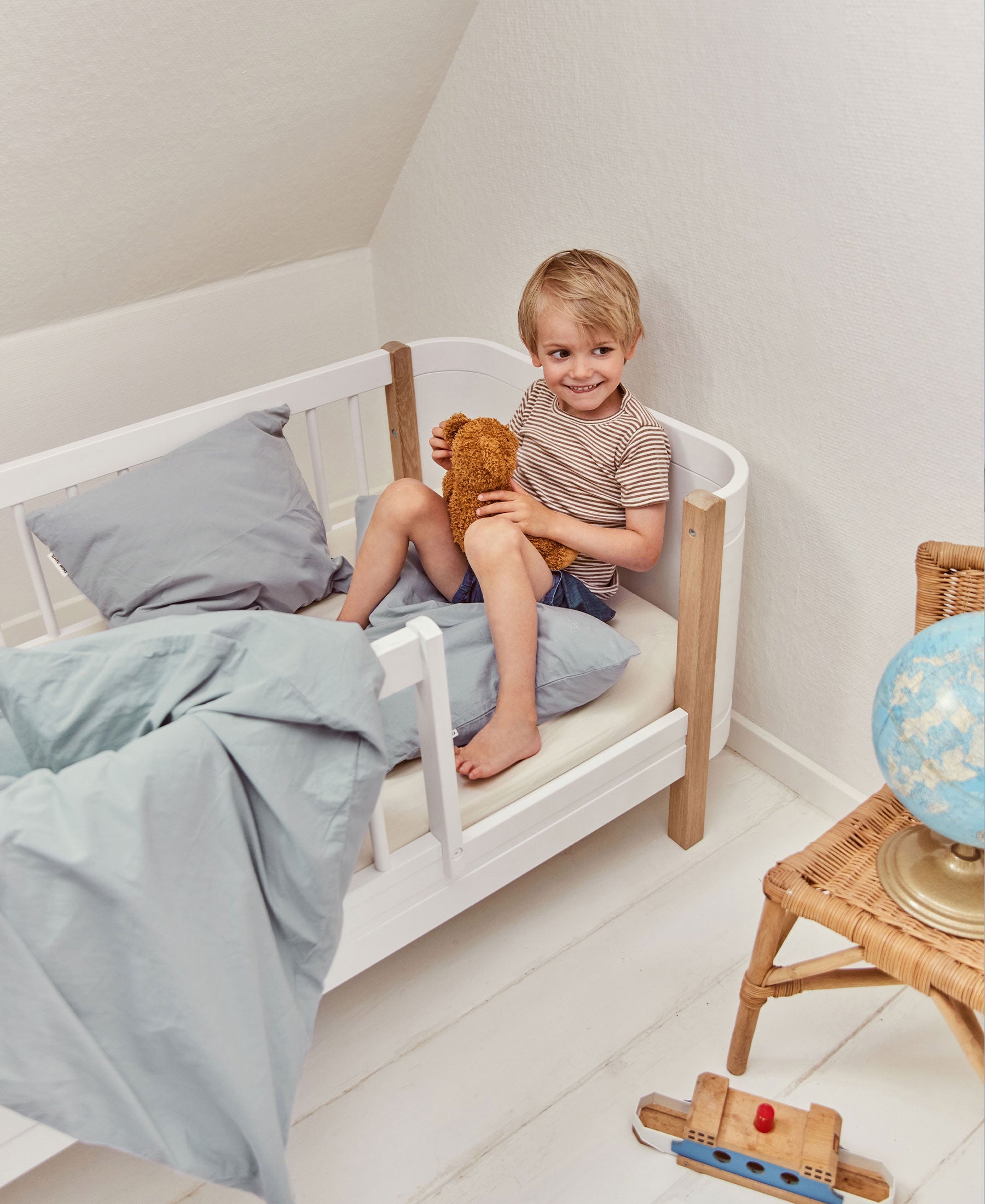 Juno Junior Bedding, Sea Notes - Bubbadue