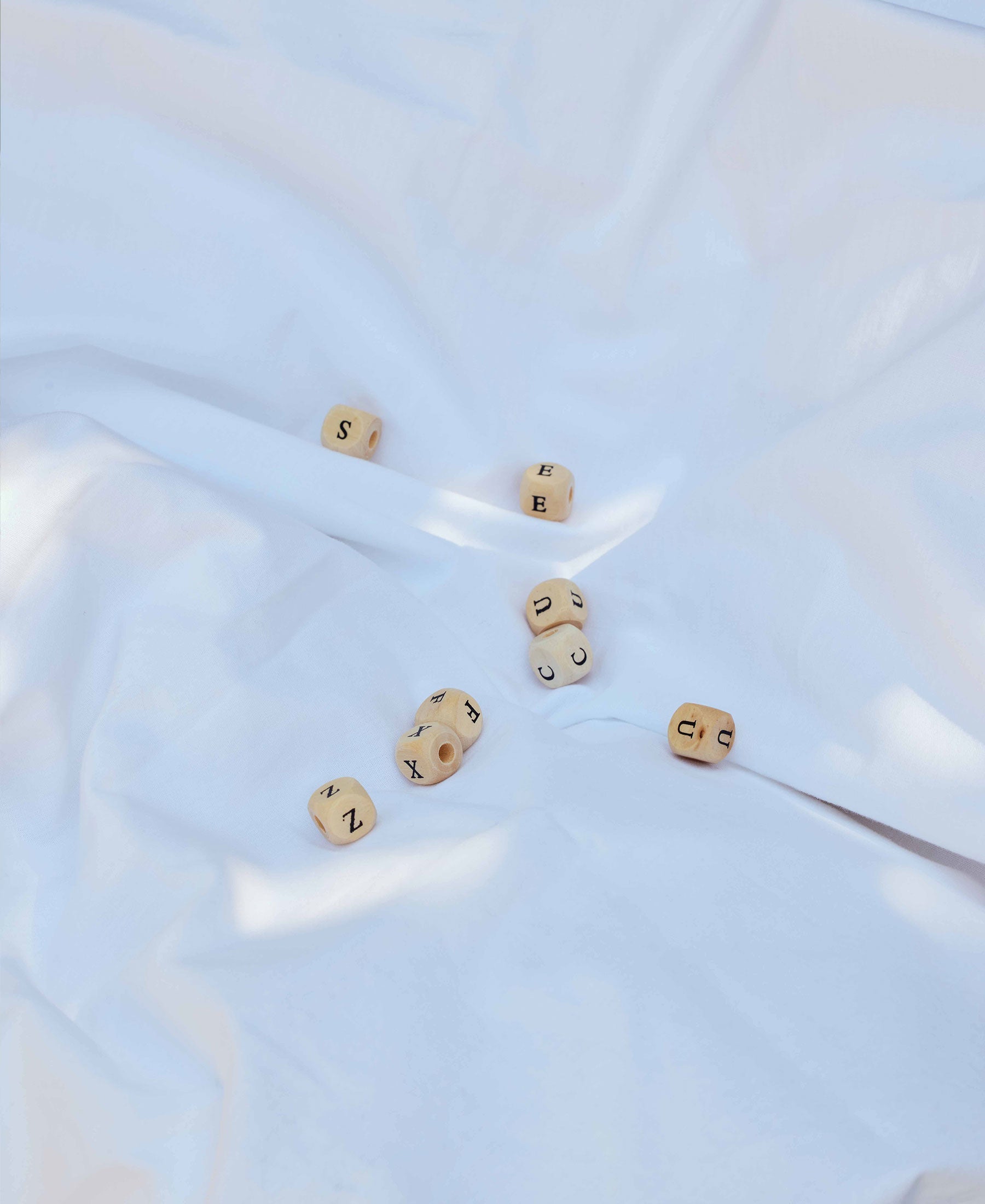 Clove Fitted Sheet, Simply White - Bubbadue