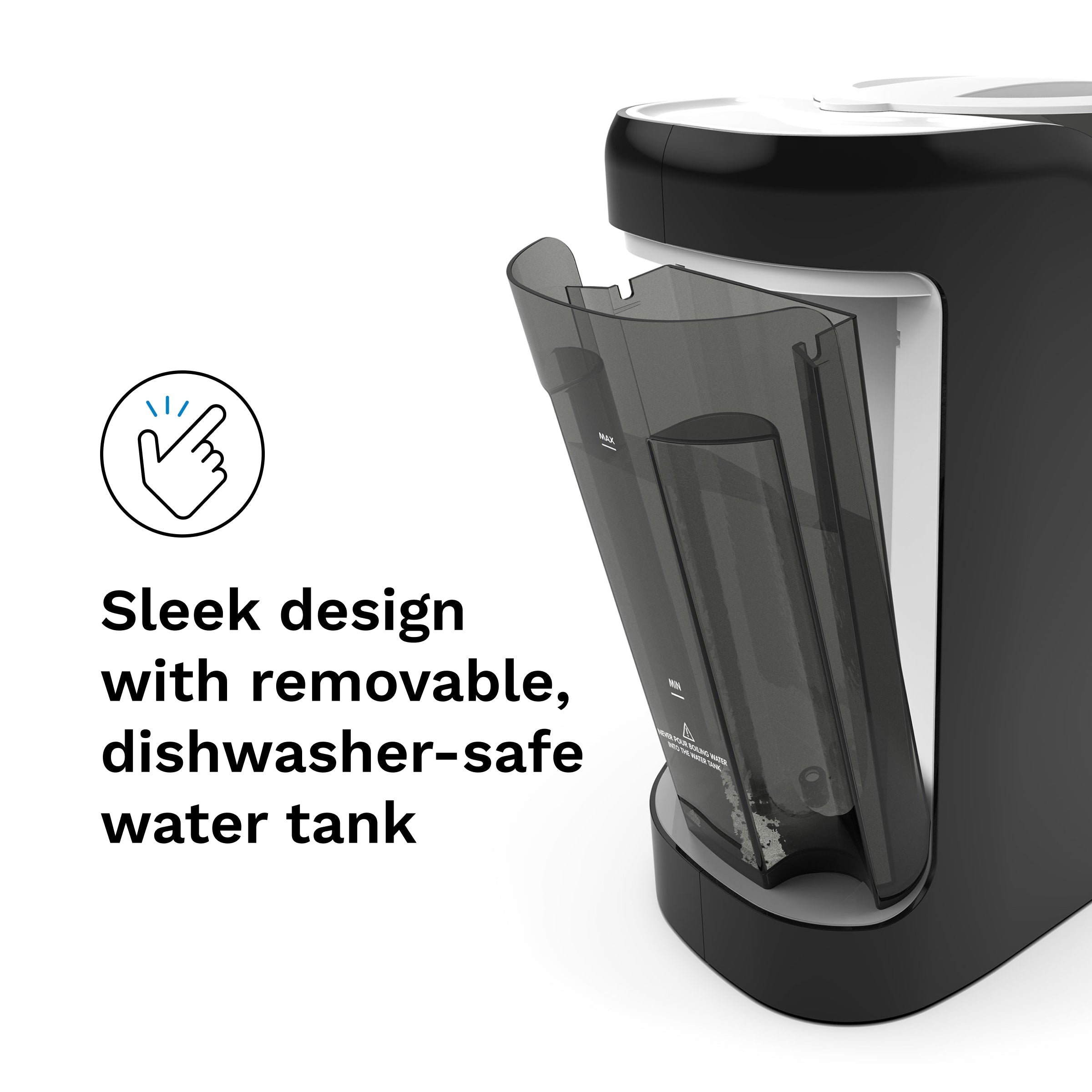 Baby Brezza Formula Pro Advanced dispensing a bottle