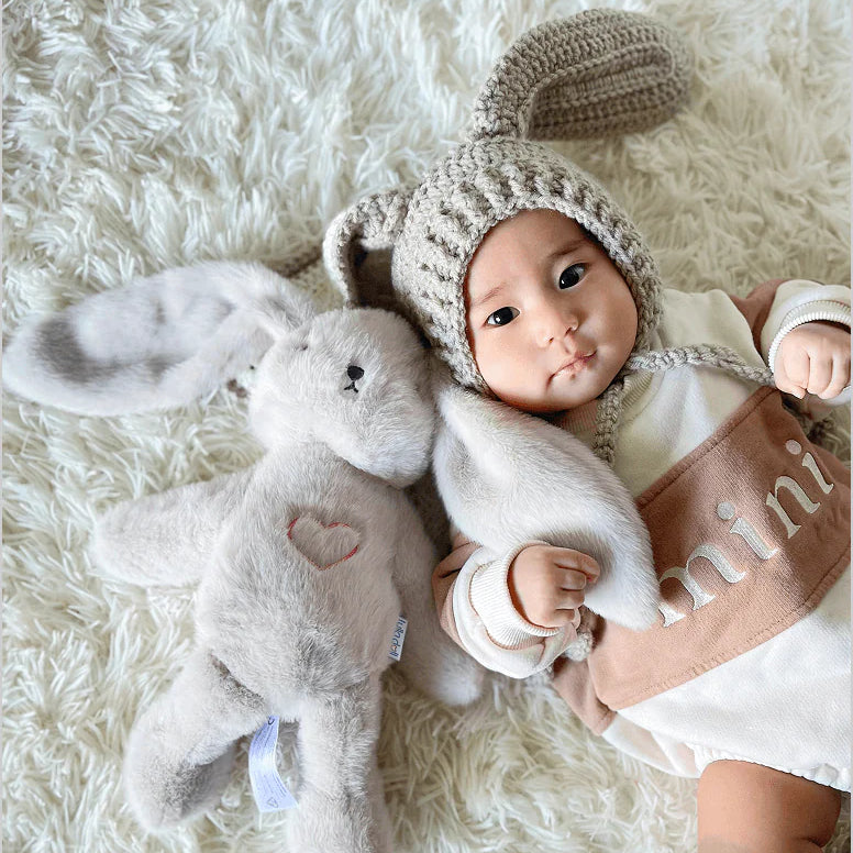Lulla Bunny Grey | All Night Baby Sleep Soother