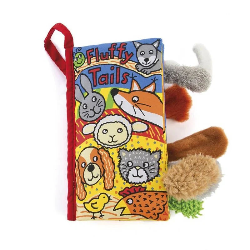 Fluffy Tails Soft Activity Book - Jellycat