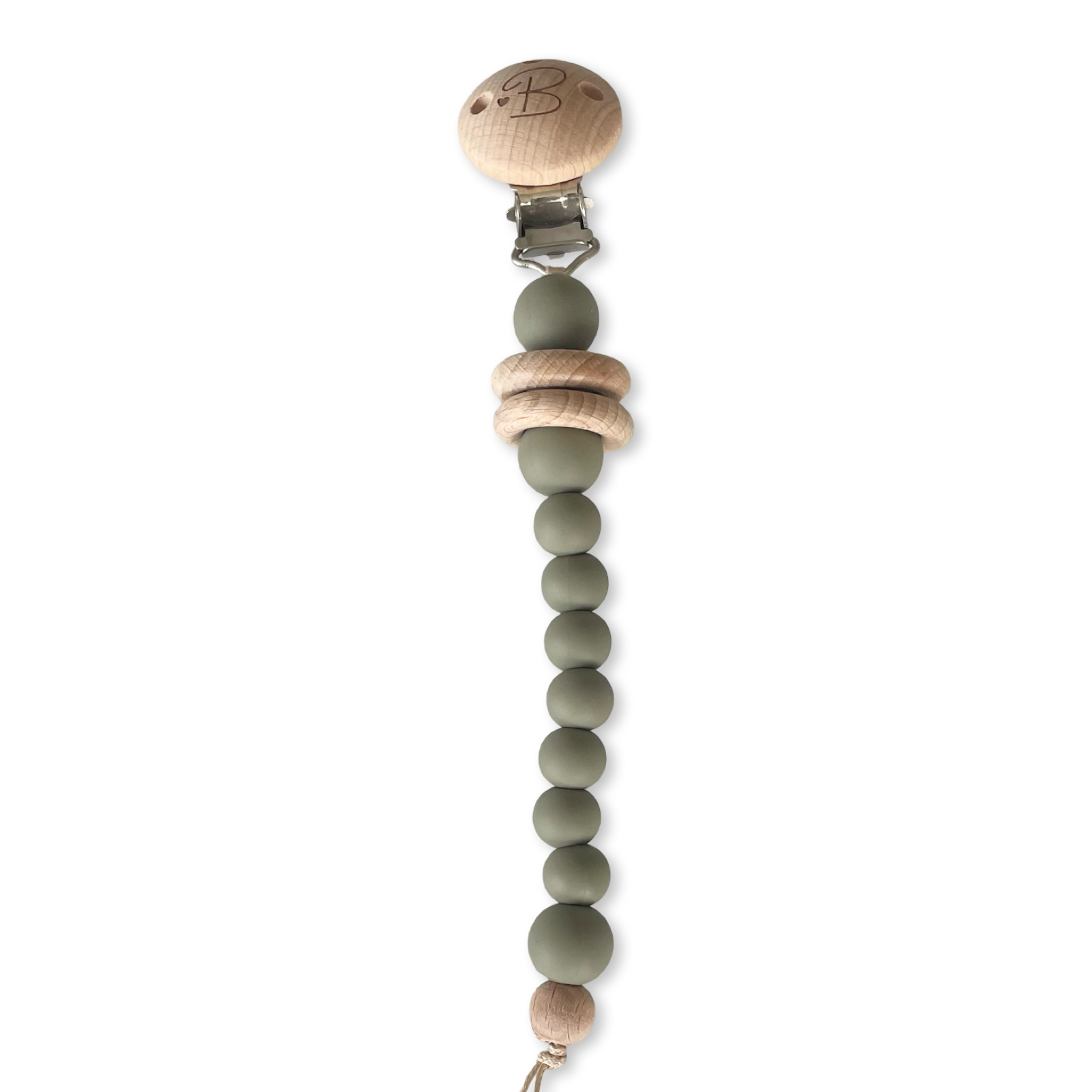 Bubbadue Baby Dummy Chains - Granite Green - Bubbadue