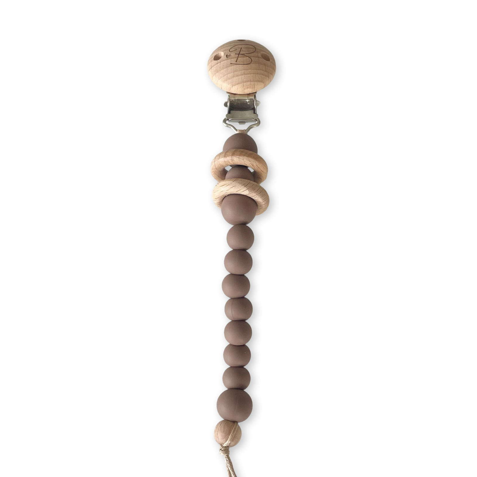 Bubbadue Baby Dummy Chains - Dark Oak - Bubbadue