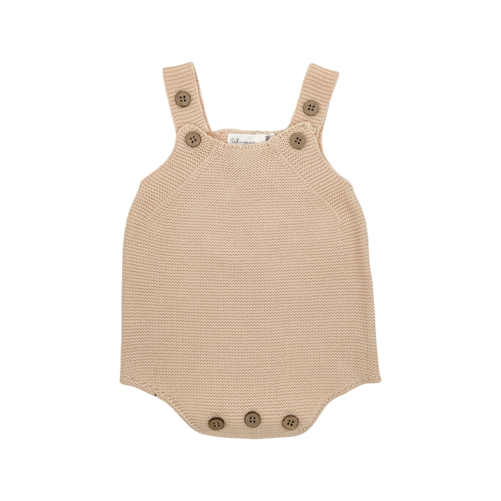 Knitted Summer Romper (0-6 Months) - Honeycomb