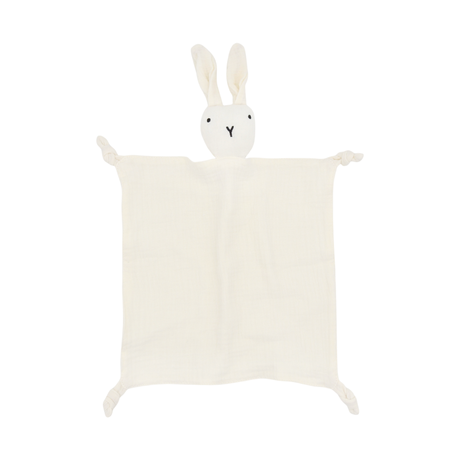 Bunny White - Muslin Soother - Bubbadue