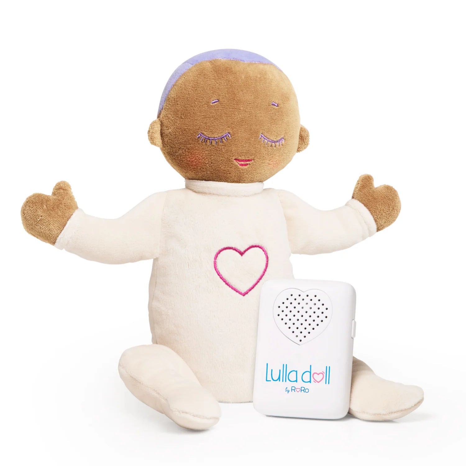 Lulla Doll - Lilac | All Night Baby Sleep Soother - Bubbadue