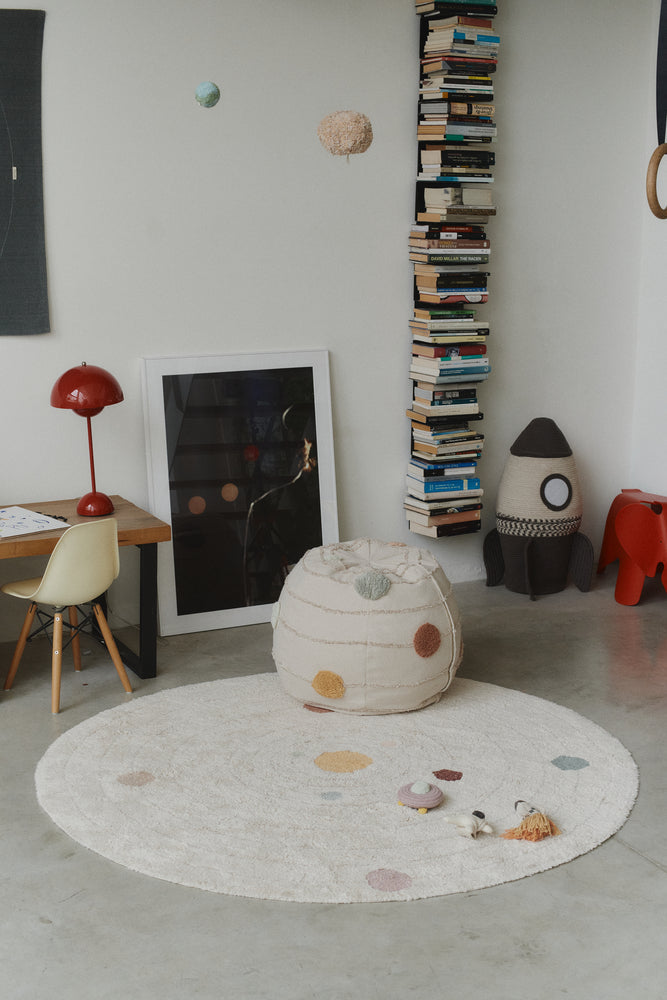 Lorena Canals Washable Play Rug Solar System