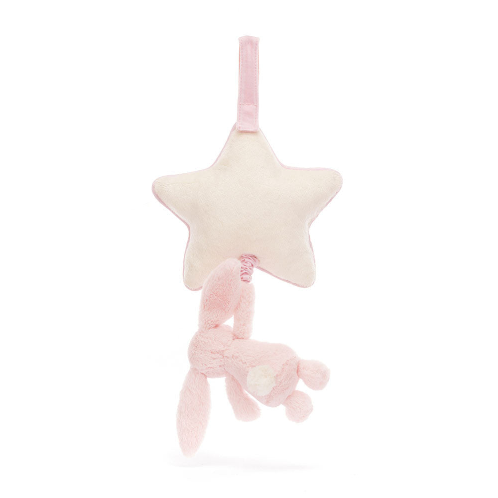 Bashful Pink Bunny Musical Pull - Jellycat