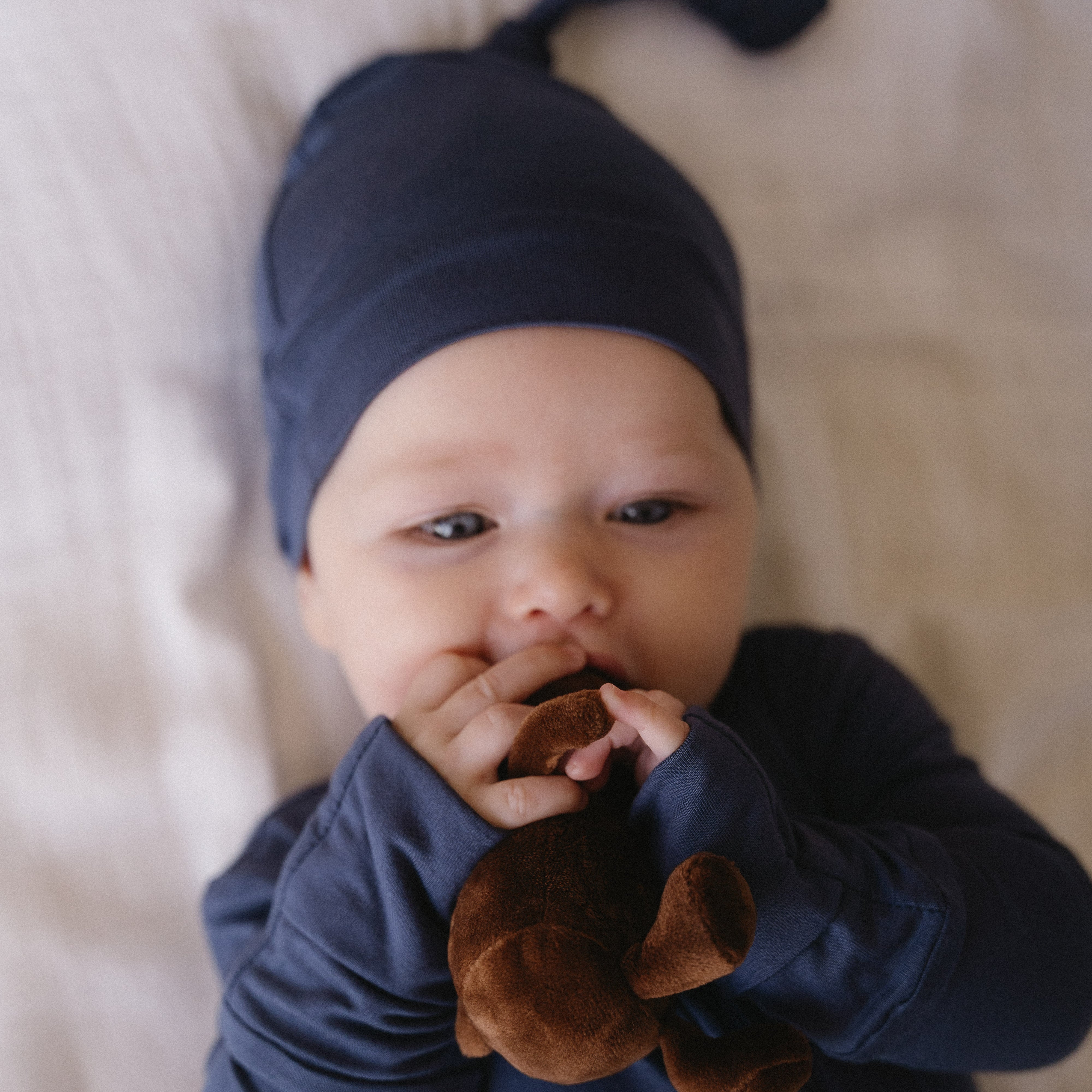 BubbaGrow Beanie - Steel Blue - Bubbadue