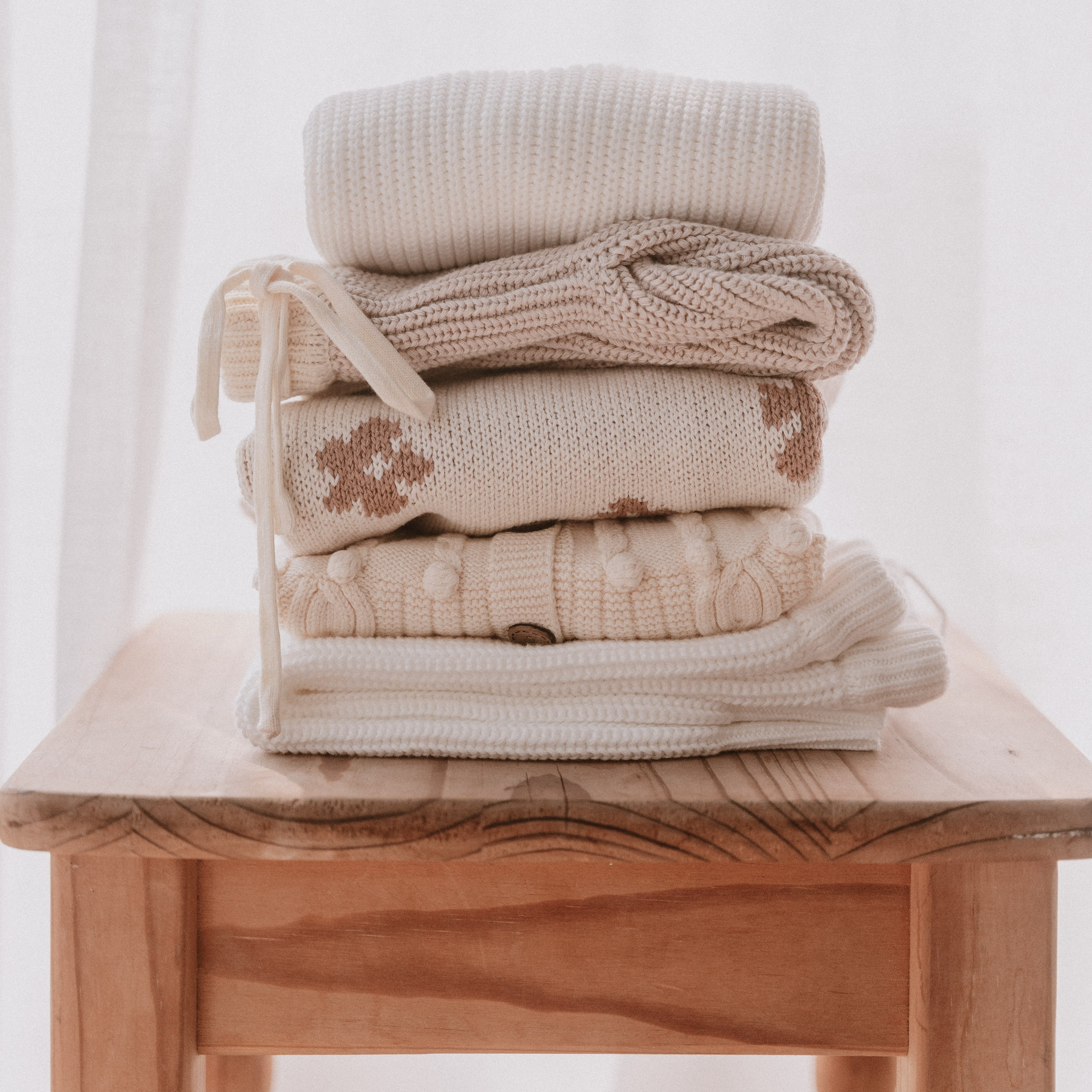 Knitted Jersey Romper (0-6 Months) - Floral - Bubbadue