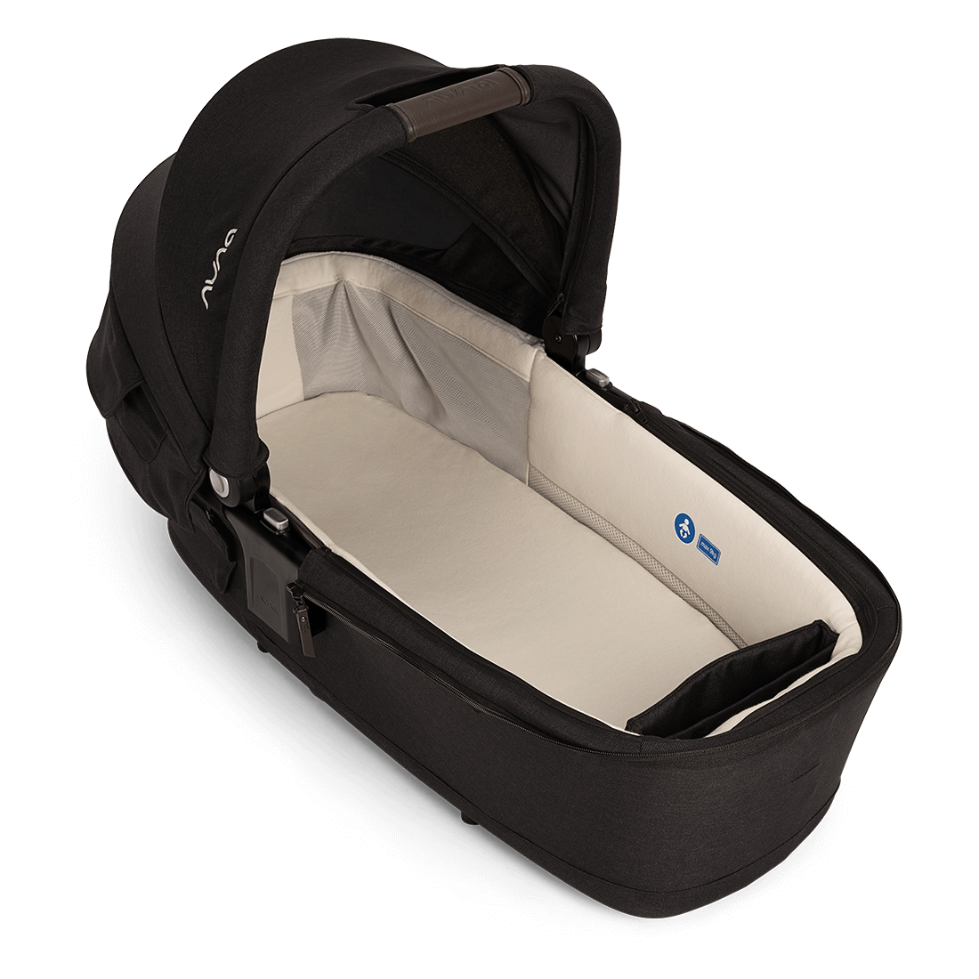 Nuna LYTL Carry Cot - Caviar