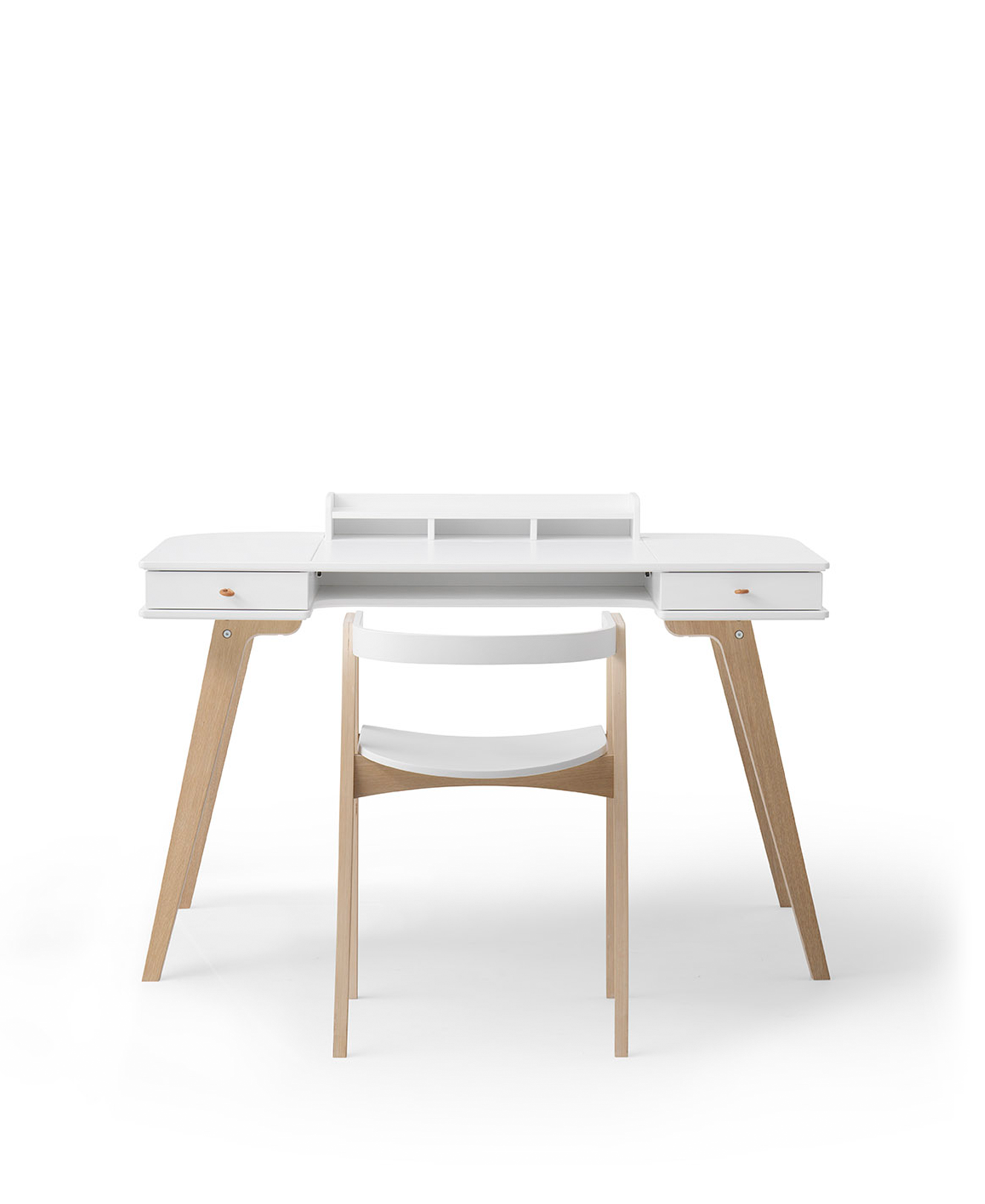 Wood Desk 72,6cm & Armchair