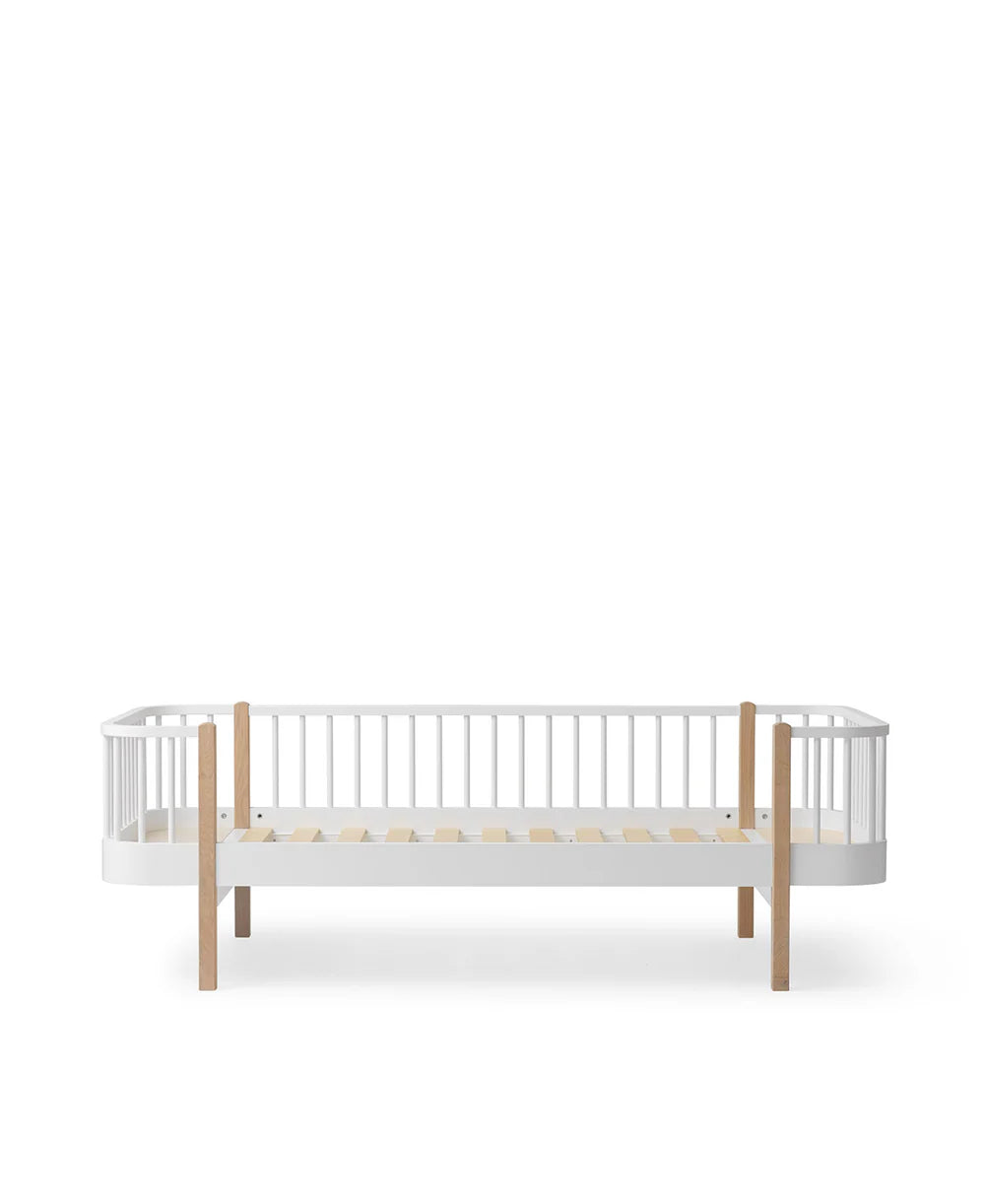 Wood Original Day Bed - White/Oak - Bubbadue