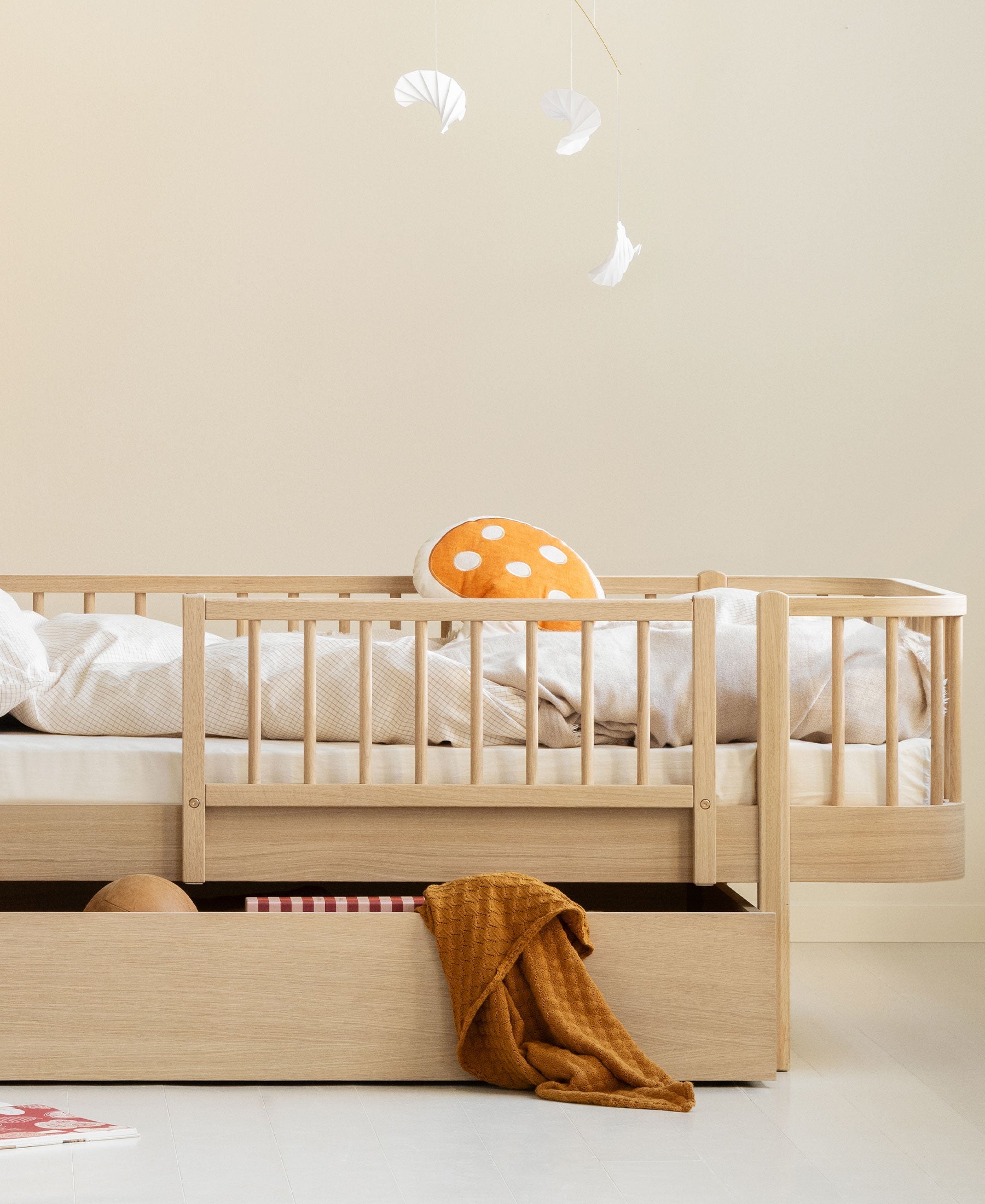 Wood Original Bed Drawer - Oak