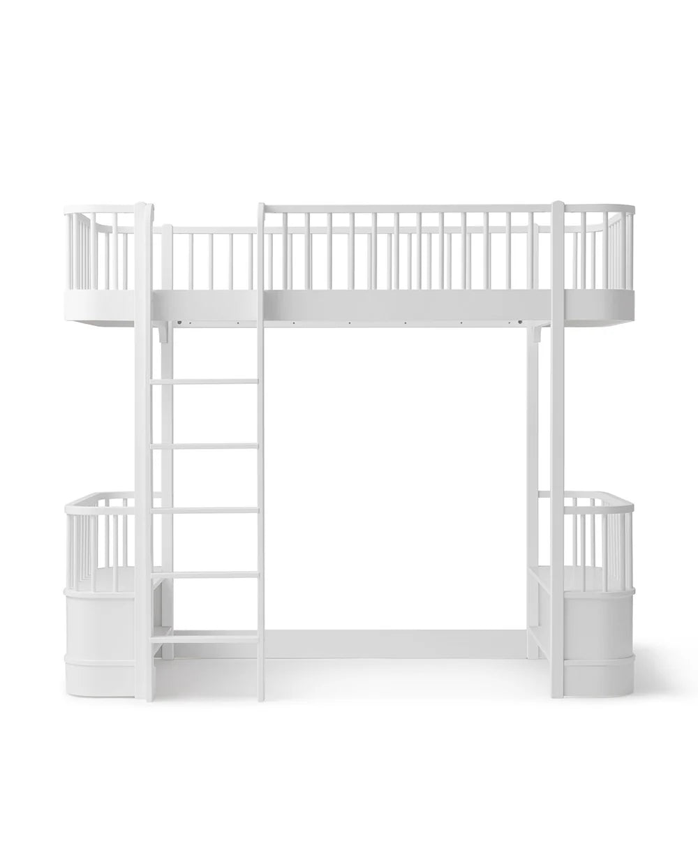 Wood Original Loft Bed - White - Bubbadue