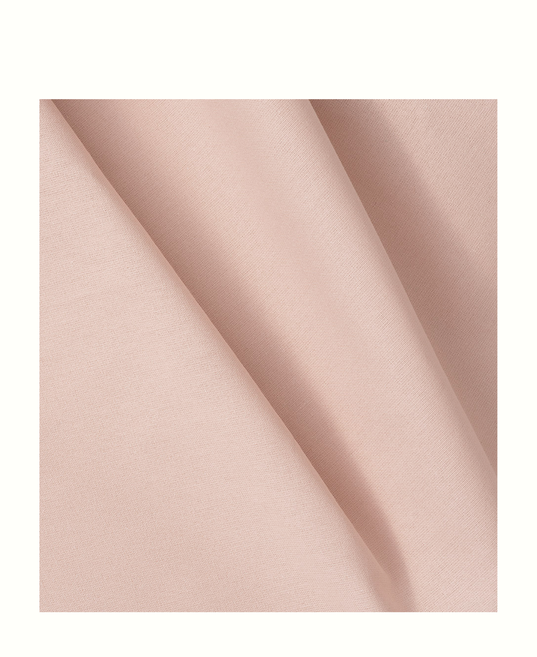 Curtain for Wood Original low loft bed (138 cm), rose - Bubbadue