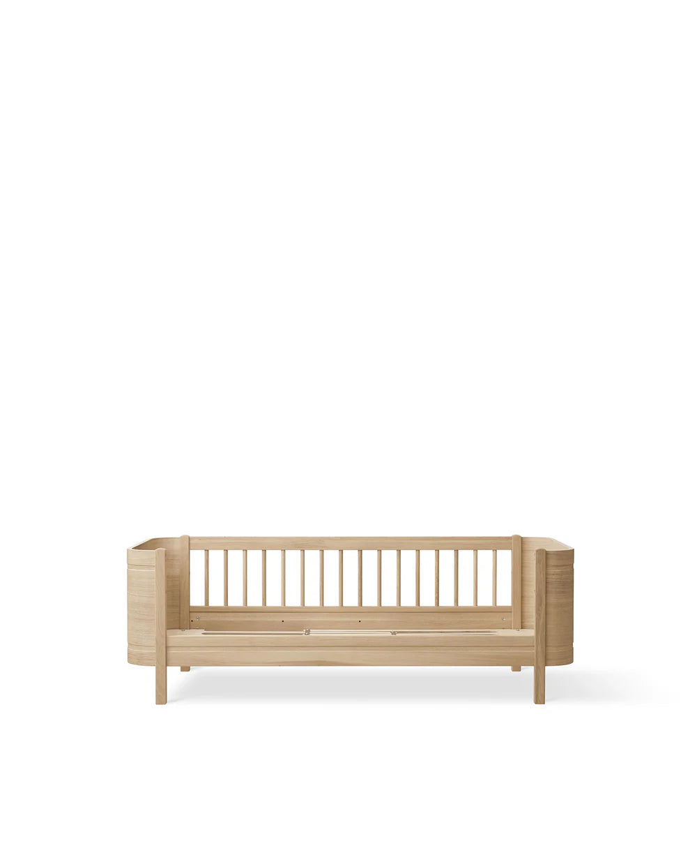 Wood Mini+ Junior Bed - Oak