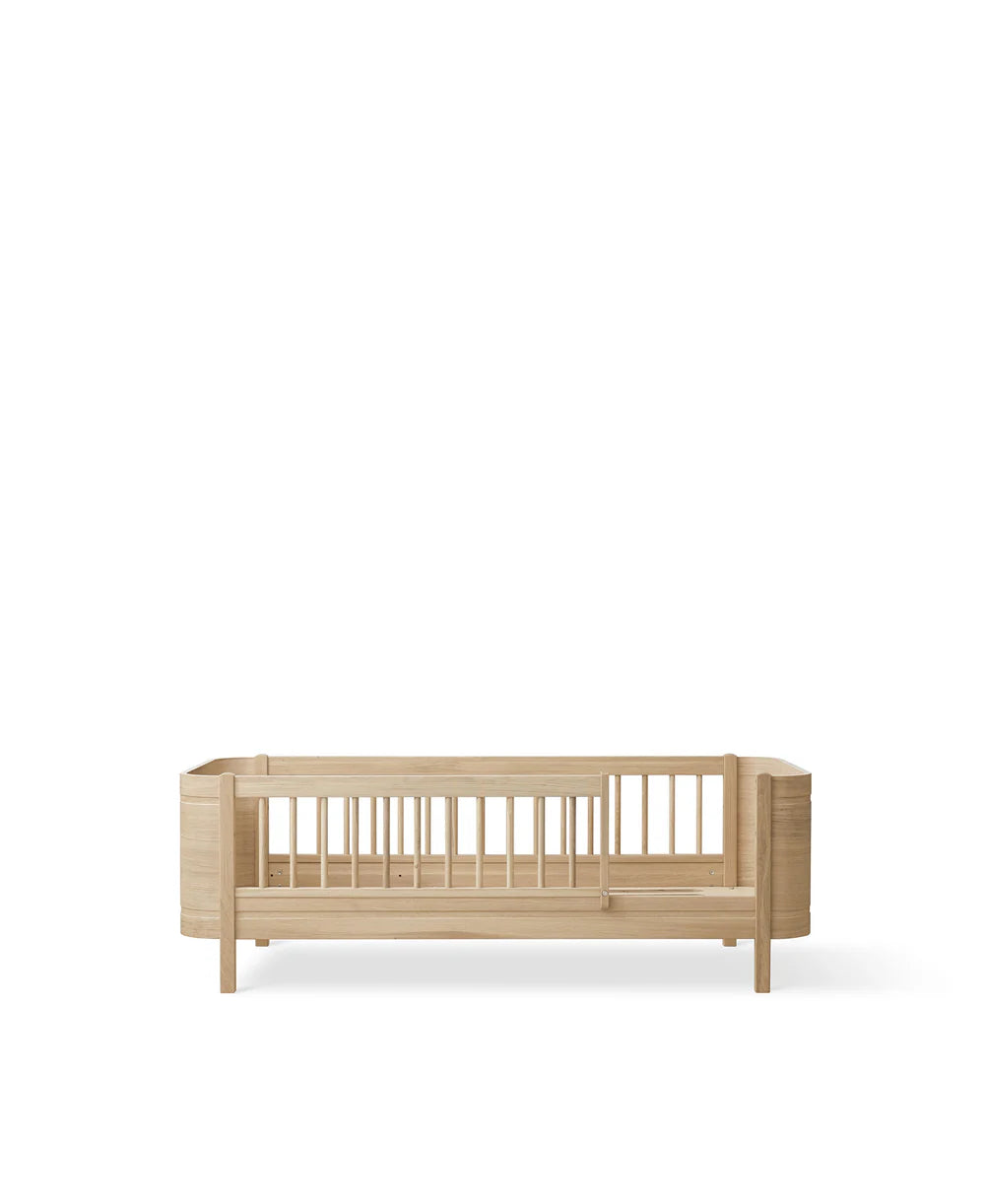 Wood Mini+ Junior Bed - Oak