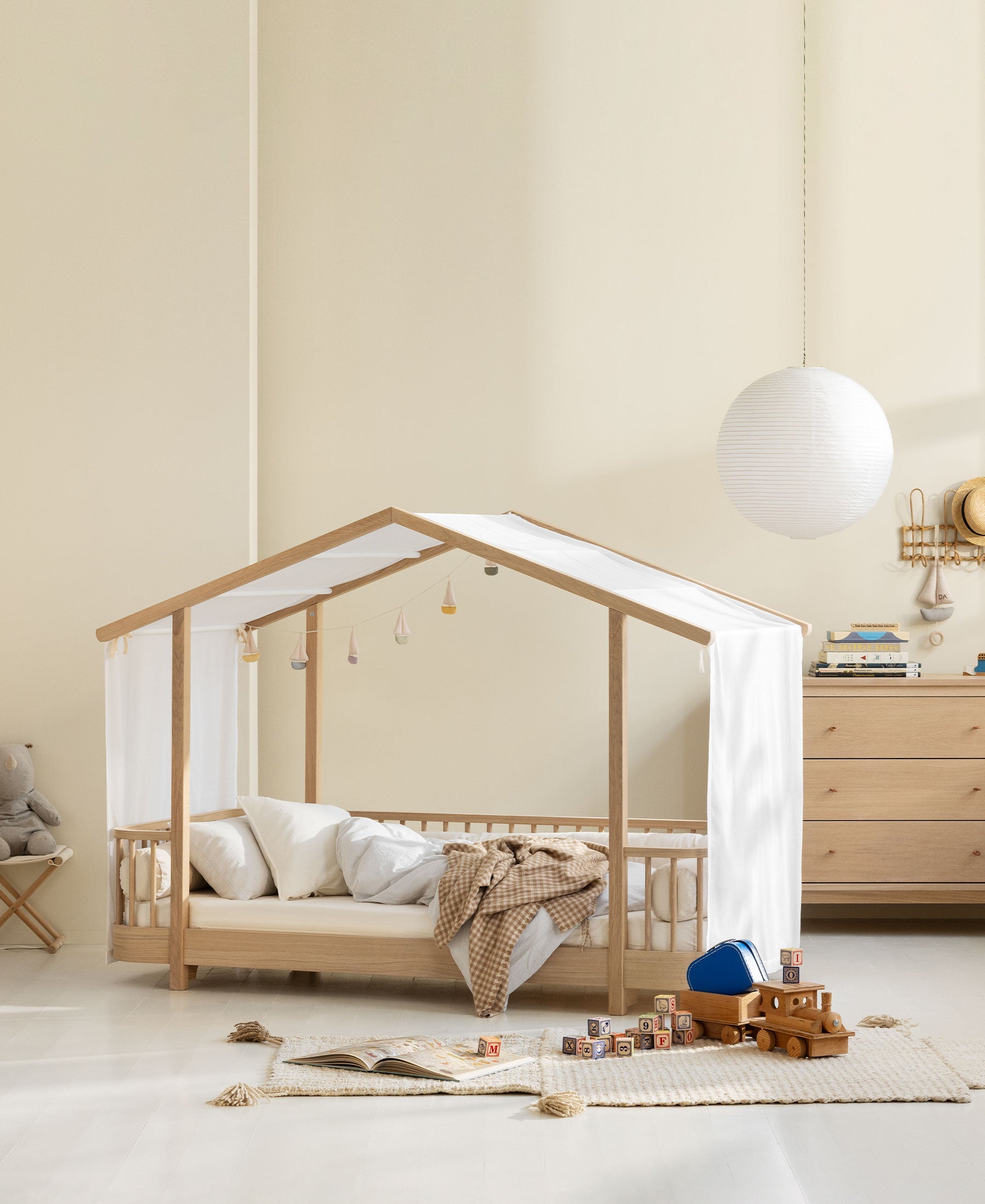 Wood Original House Bed - Oak
